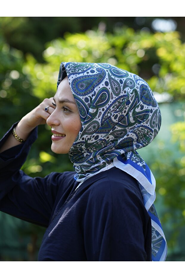 وشاح ناعم بنمط عرقي - 2