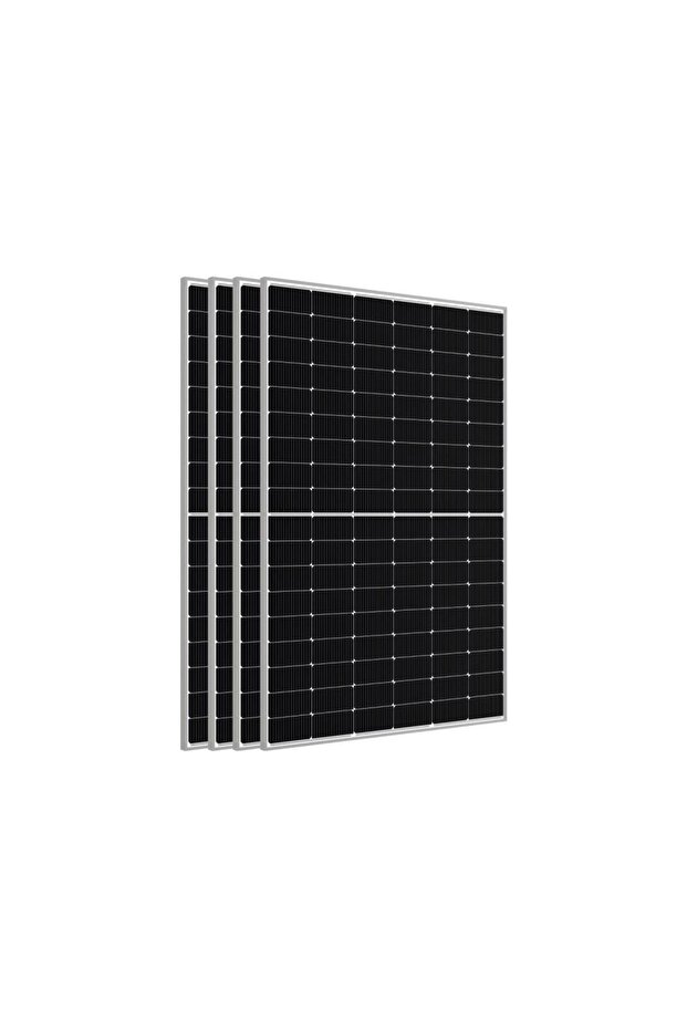 600W Half-Cut TOPCon Güneş Paneli - 4 Adet - 1