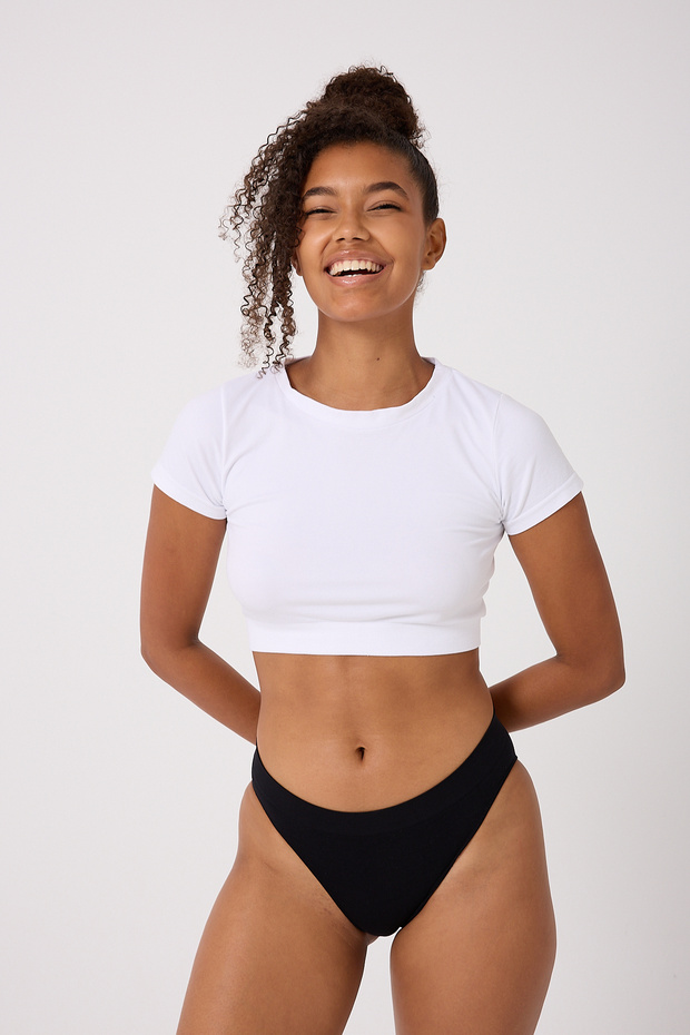 5'li Kadın Dikişsiz Basic Slip Küot - 3