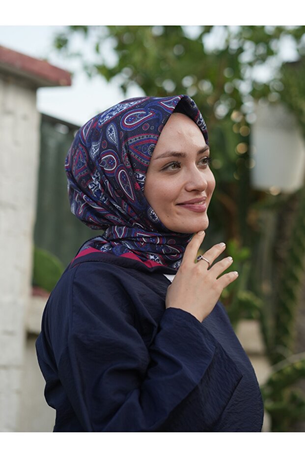 وشاح ناعم بنمط عرقي - 3