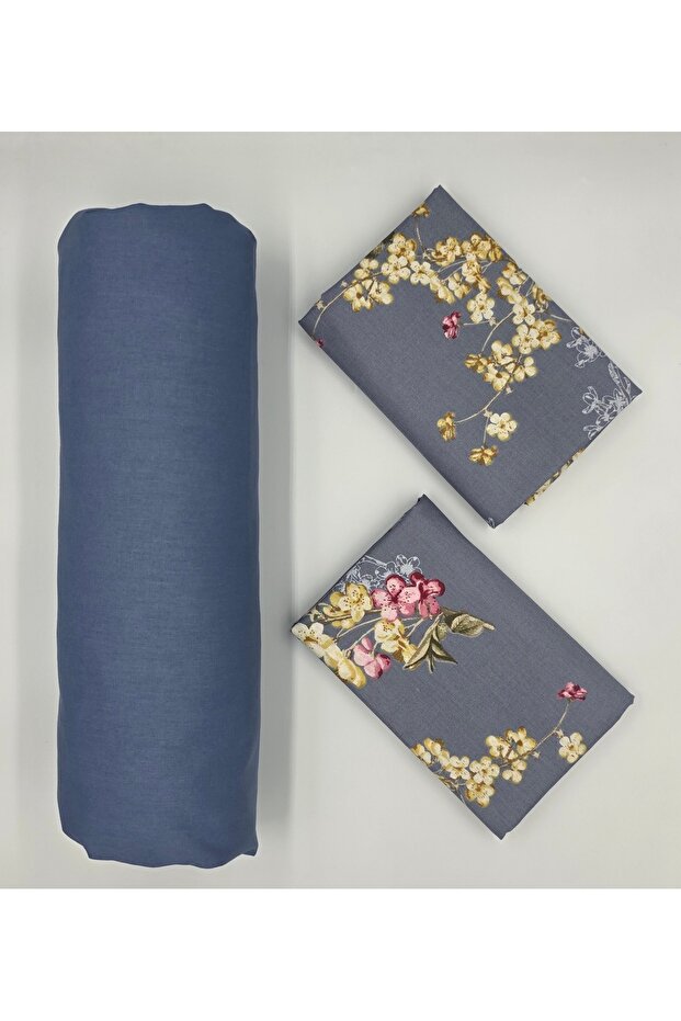 100% Cotton Fabric Fitted Sheet+Pillowcase Corner Depth 28-30 CM Soft Fabric New Season