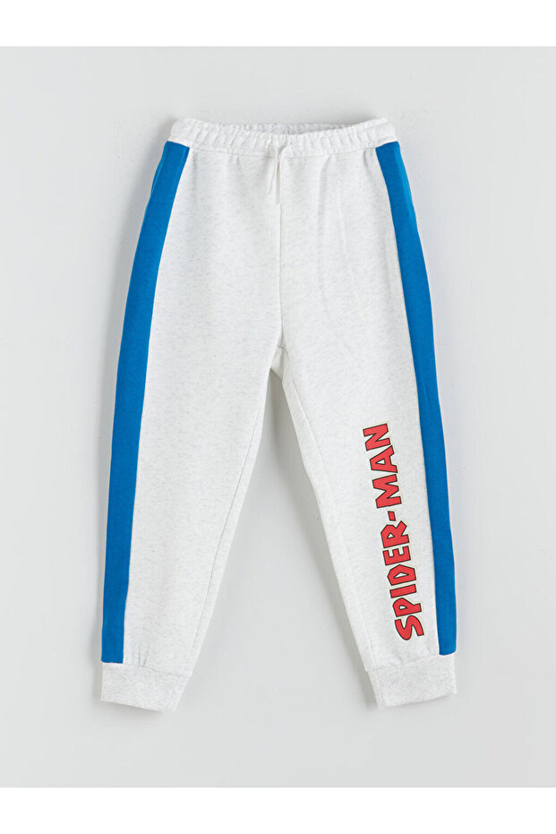 Mavi Baskılı Erkek Çocuk Sweatshirt ve Eşofman Alt 2'li - 4