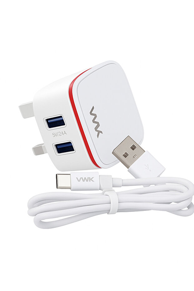 Qualcomm 2.4A Quick Charge Dual USB with AUTO-ID