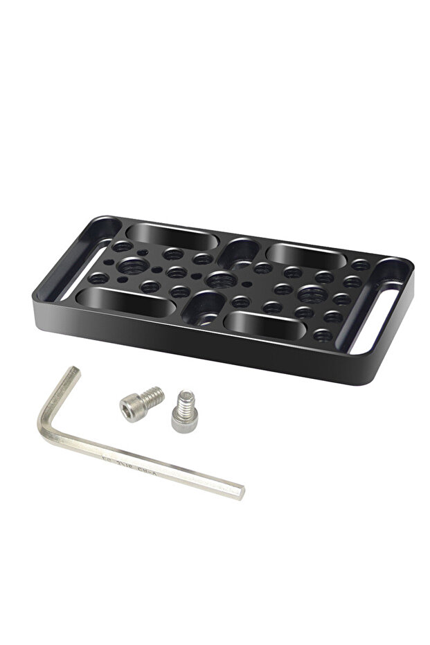 black Switching Cheese Plate Camera Easy Plate for Railblocks Dovetails Short Rods For DSLR Camera C