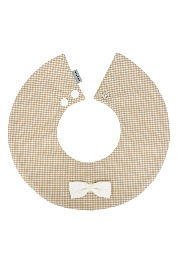 مريلة دائرية مع فيونكة - بيج - 1