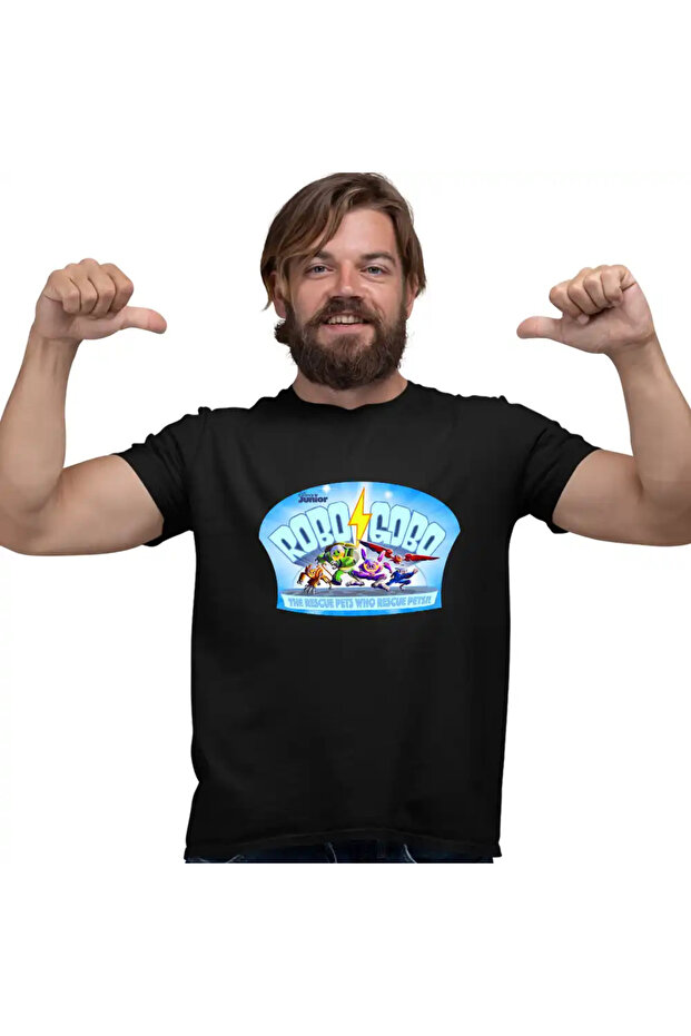 Tricou Barbati Robogobo Attack - 1