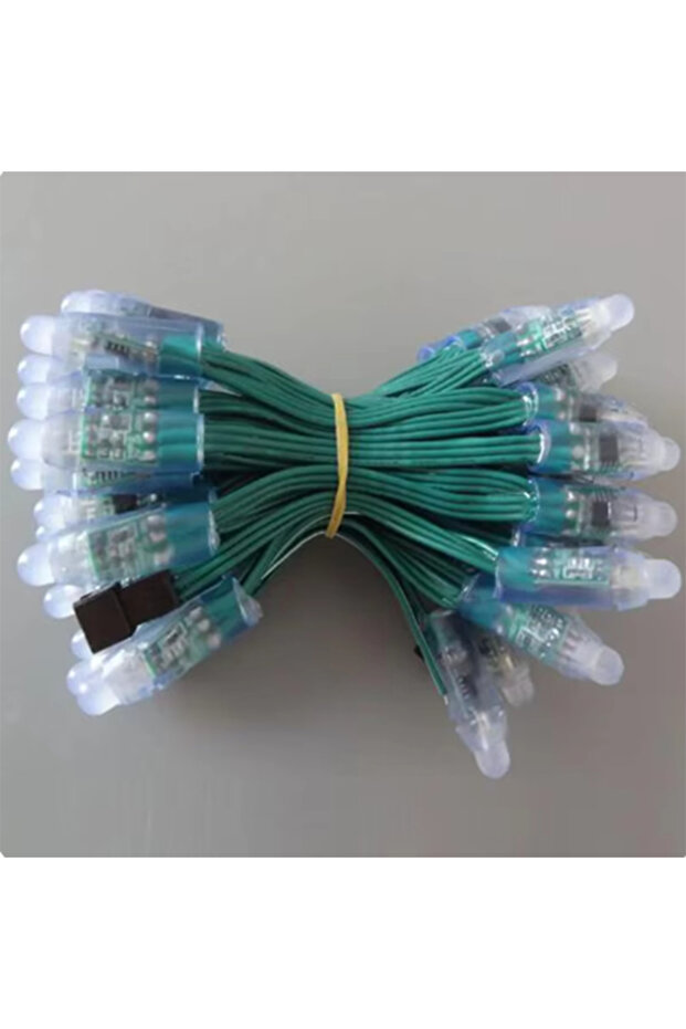 50 قطعة DC5V 50 قطعة WS2811 IC RGB Pixel LED Module Light Full Color IP67 ، Wifi LED SPI Controller، 5V 6 - 1