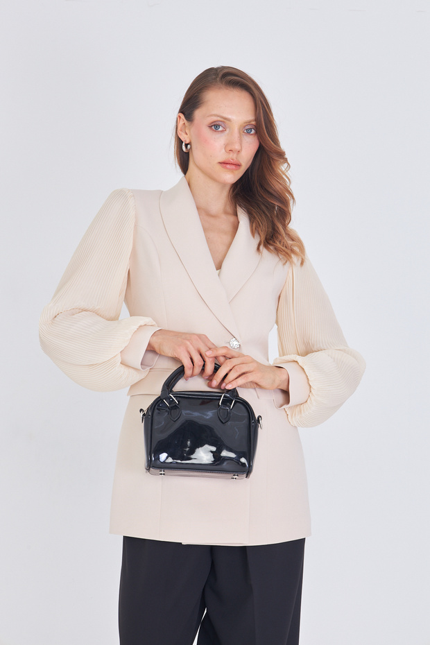 سترة بأكمام شيفون - 3