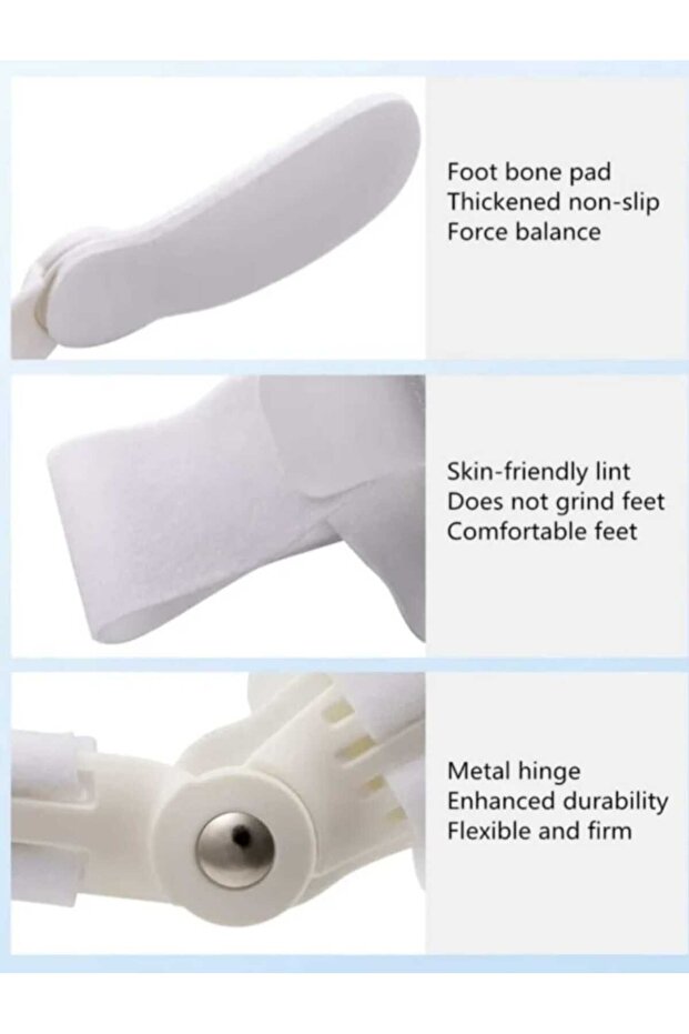 جبيرة لعلاج انحراف الإبهام في القدم قطعة واحدة - 8