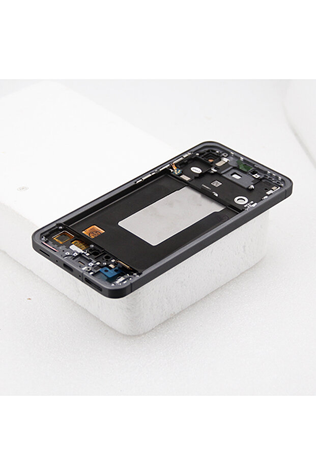 Black With Frame AMOLED For A56 5G Display Touch Screen with Frame LCD Digitizer Assembly for A566B - 5