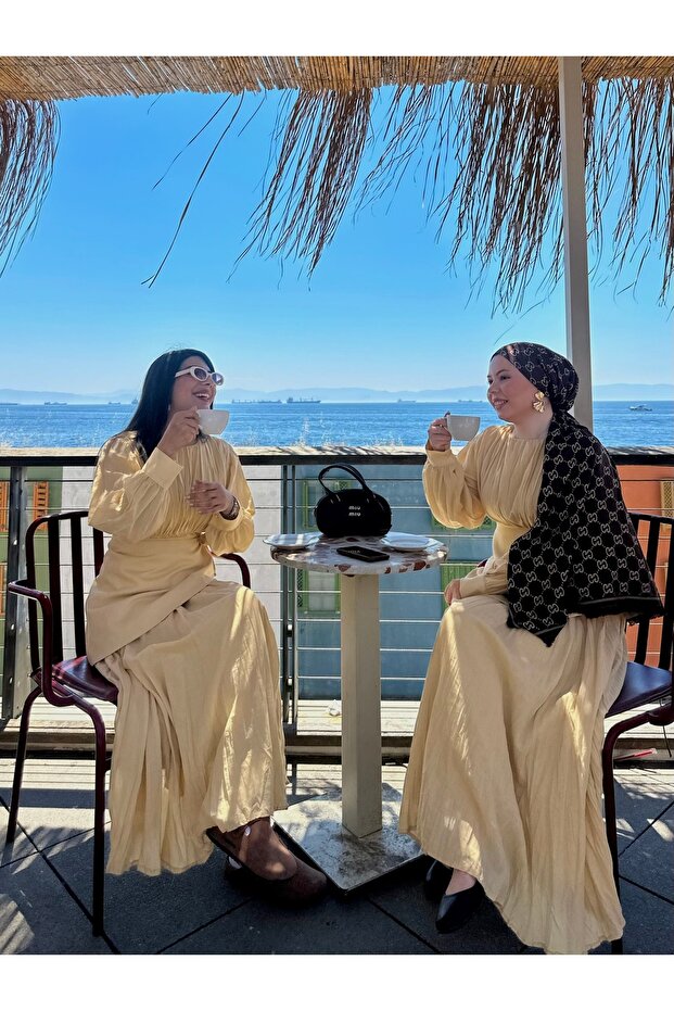 Butteryellow elbise - 2