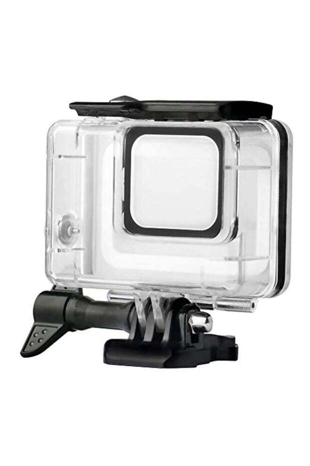حقيبة مقاومة للماء مع مقبض يدوي لكاميرا GoPro Hero 7 Action Camera شفافة/سوداء