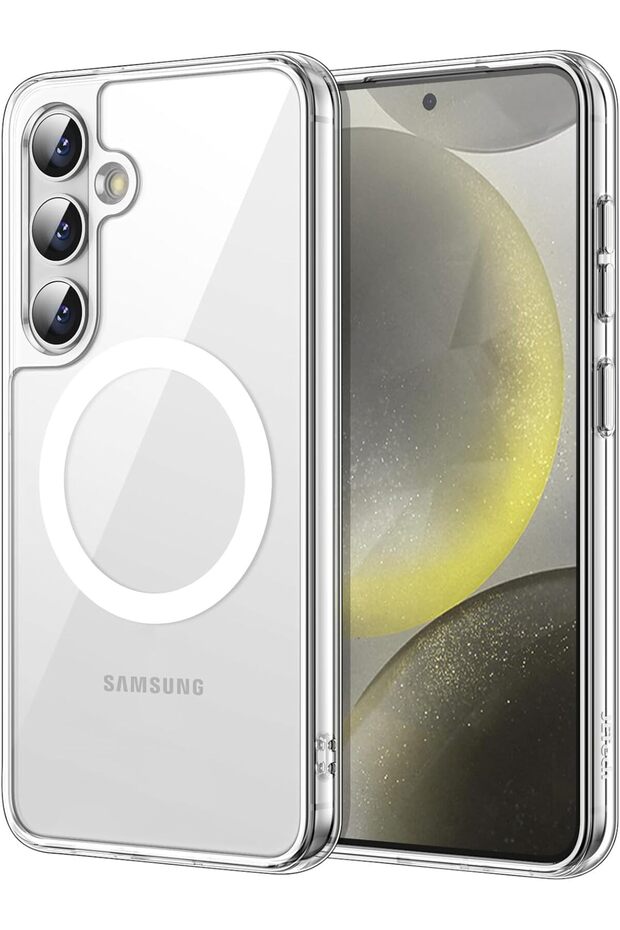Magnetic Case for Samsung Galaxy S24 5G, Compatible with MagSafe, Shockproof Protective Phone