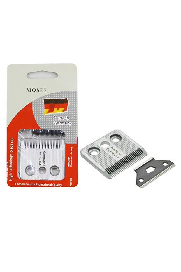 Professional Replacement Chrome Blade Fit For Moser Hair Clippers 1170(C)/ 1400(A-F) / 1420(A-C) ...