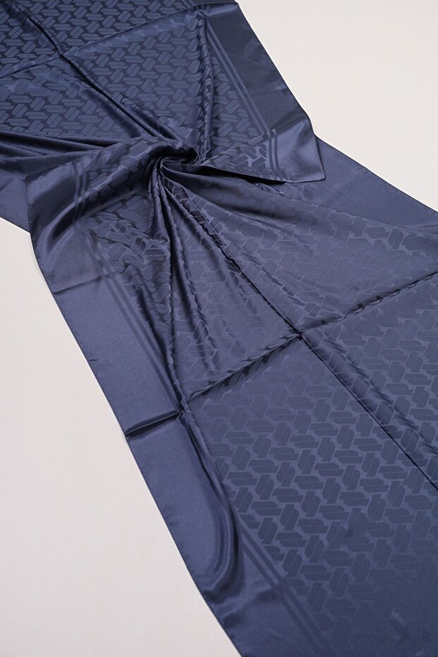 Self Patterned Jacquard Shawl - Pattern-03 - Color-04 - 1