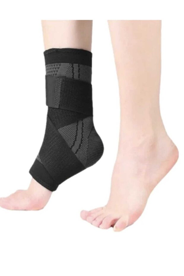 مشد دعم الكاحل مع دعم اضافي قطعة واحدة - 1