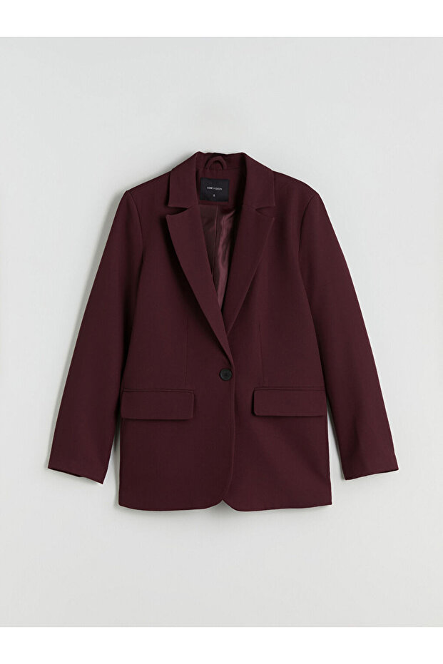 Shining Store'dan Işıltılı Seçimler | Krep Kadın Blazer Ceket - 5