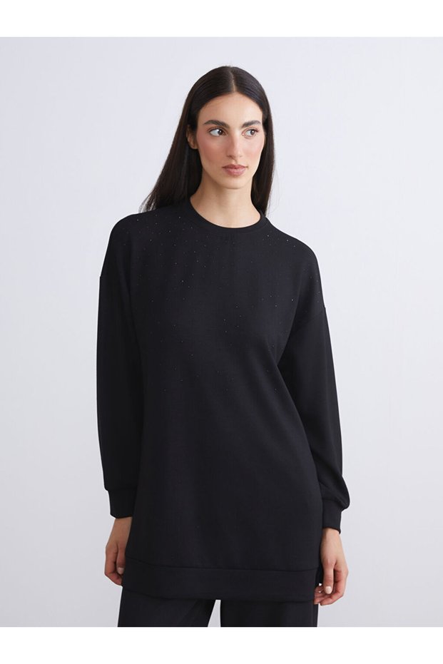 Trending Products from Freezen Store | Crew Neck Women's Sweatshirt Tunic
