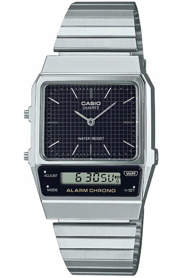 AQ-800E-1ADF RETRO ERKEK KOL SAATİ - 4