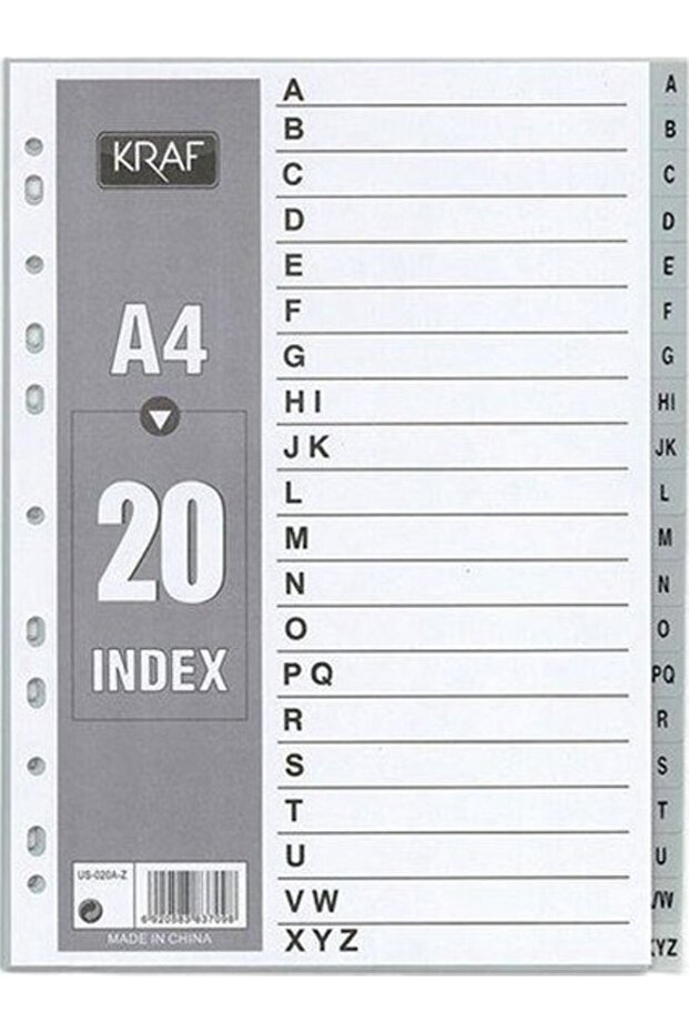 1004 Separator A-Z - 2 bucăți - 1