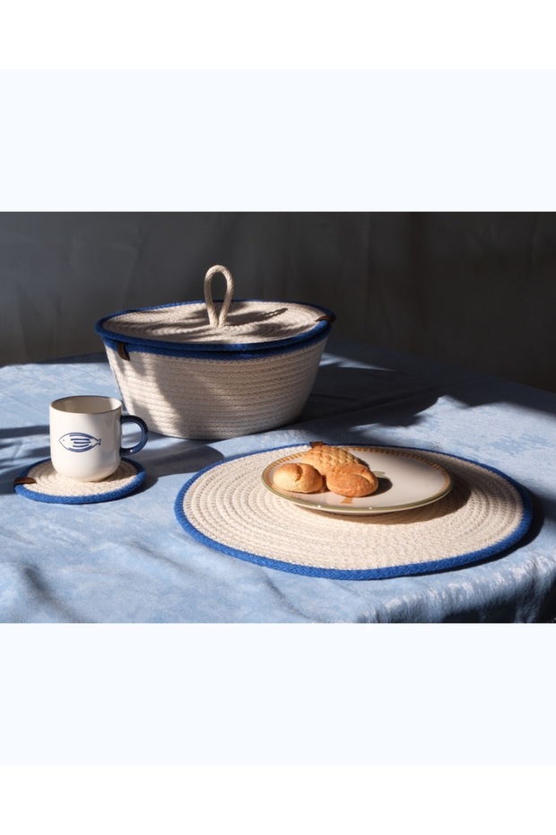Supla, Coaster and Bread Basket - Supla Set (Set of 6)