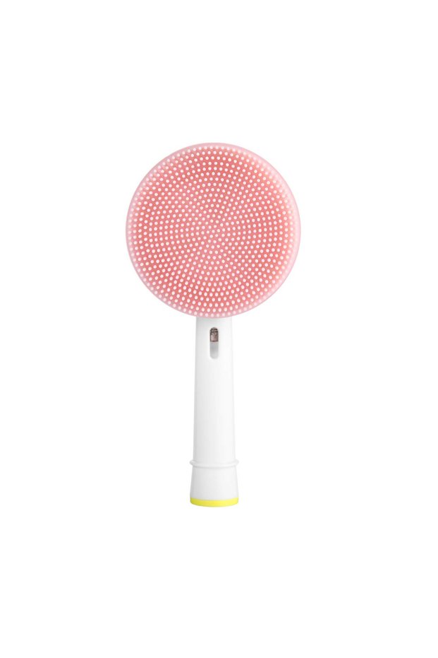 Light Grey Facial Brush Head For Braun Oral b Vitality Triumph D12 D16 D20 D34 Electric Toothbrush H