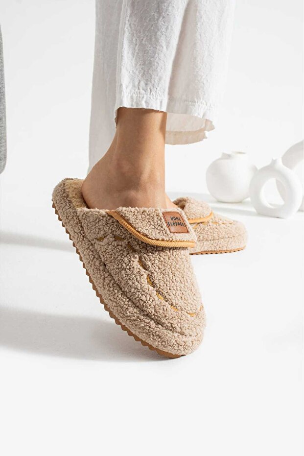 Domácí pantofle Protiskluzová podrážka Zimní dámské domácí pantofle Pantofle STC1156 - 2