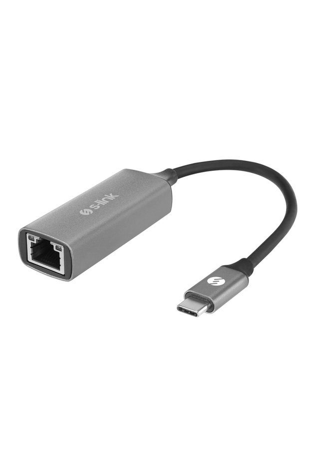 S-Link Sw-U336, Gigabit, Type-C to Rj45, Metal, Ethernet Card