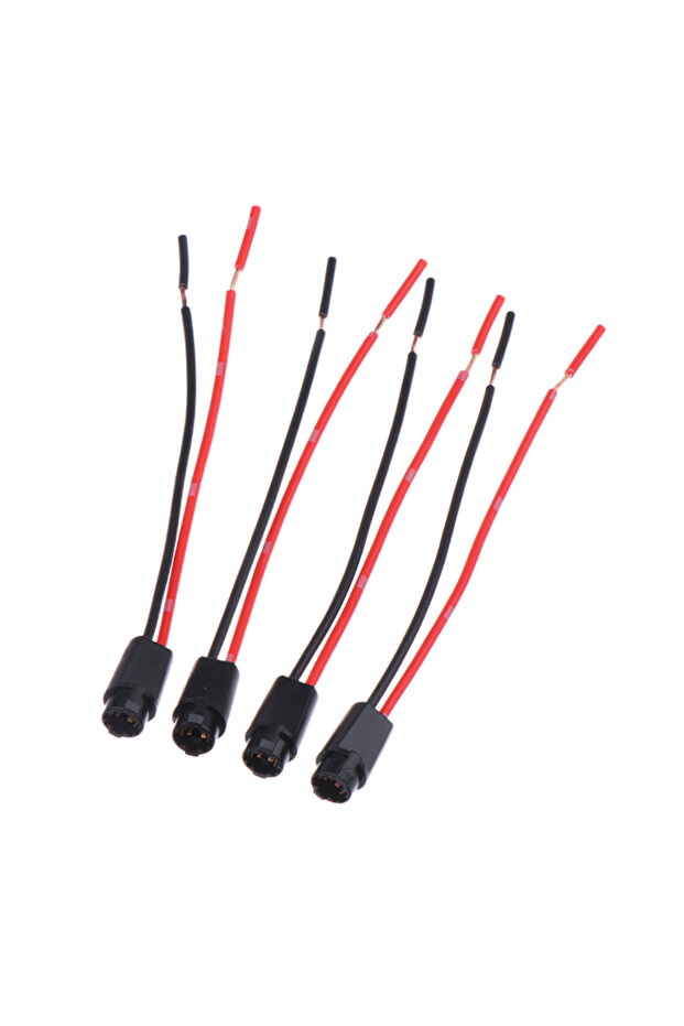 5Pcs T5 LED Bulb Holder Socket For 1.2W W3W Width Instrument Light Socket LED T5 Light Bulb Plug ... - 7
