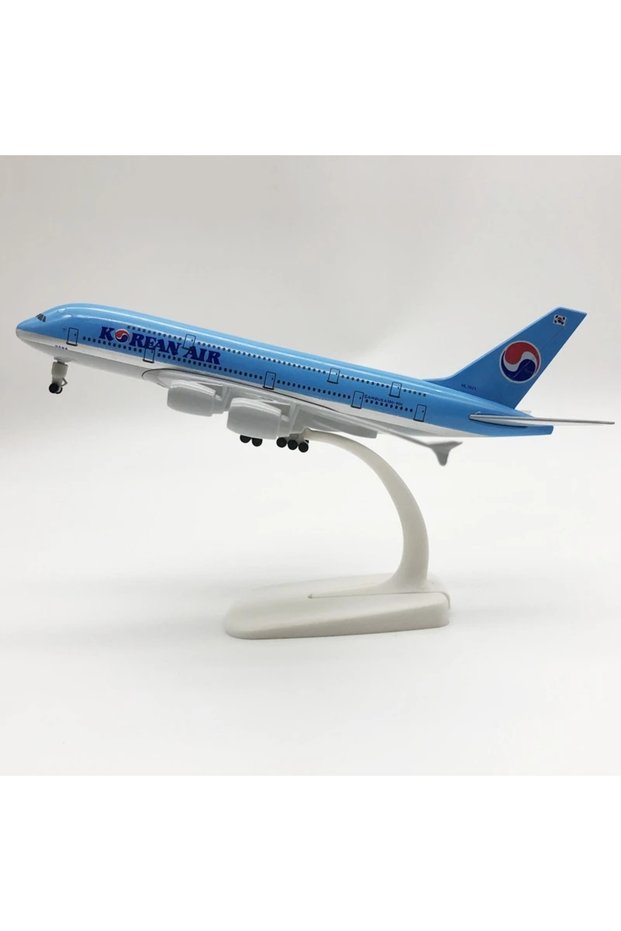 20cm Korea A380 NEW Alloy Metal KOREA KOREAN AIR AIRBUS 380 A380 Airways Airplane Model Diecast Air