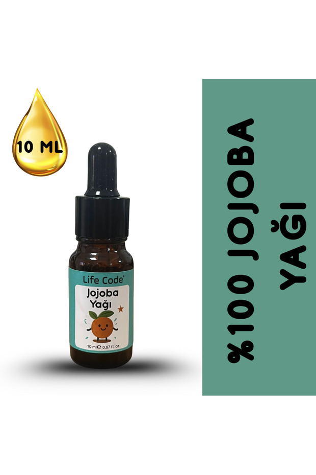 Life Code 100% Natural Jojoba Oil 10 ml
