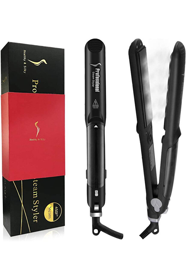 Professional Multi-function Ceramic Spray Steam Hair Straighteners Curler Hair Salon Steam Styler