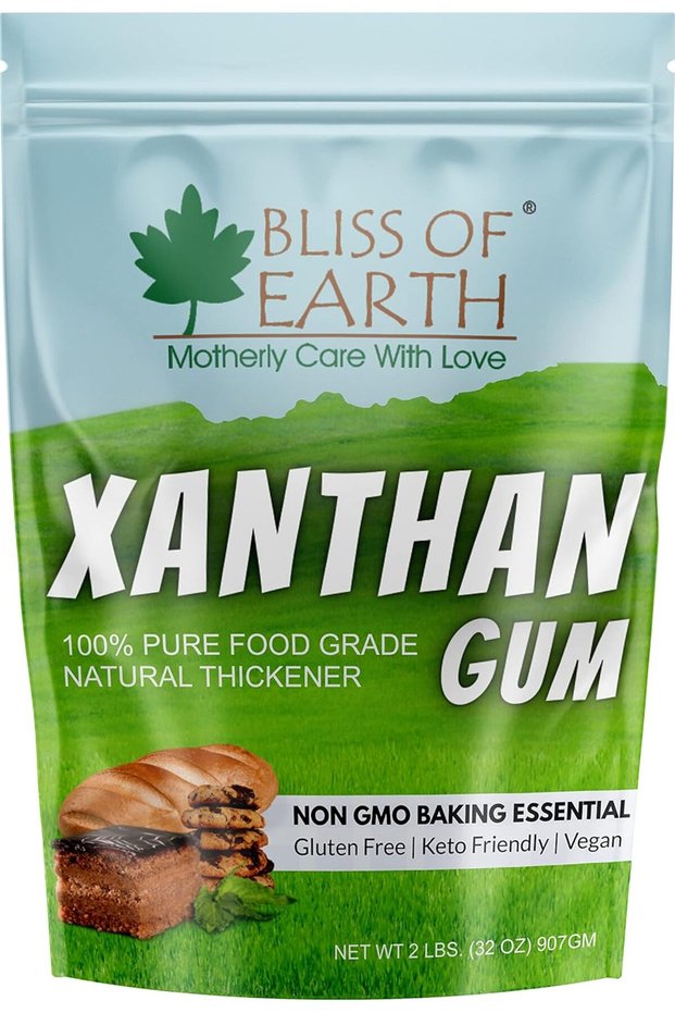 Xanthan Gum Powder, 907g | 100% Pure Food Grade Natural Gluten Free, Keto Friendly, Vegan