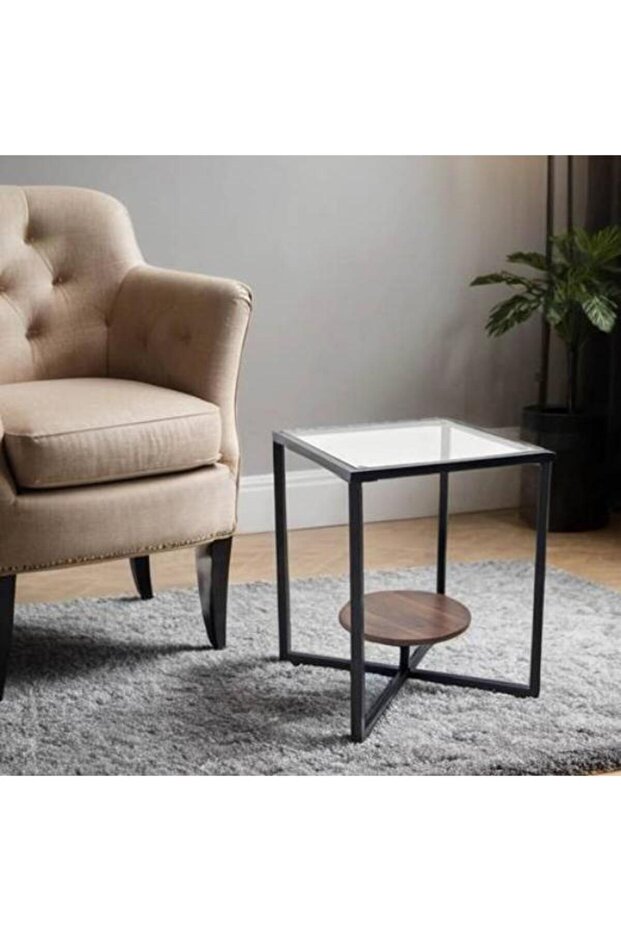 A single side table with a sleek and attractive design - 1