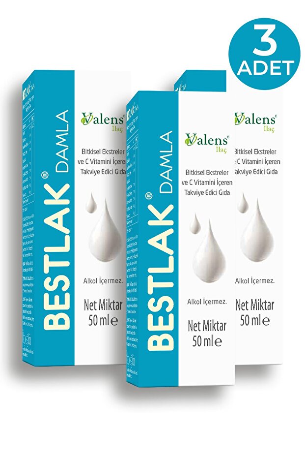Damla 50 ml 3 Adet - 1