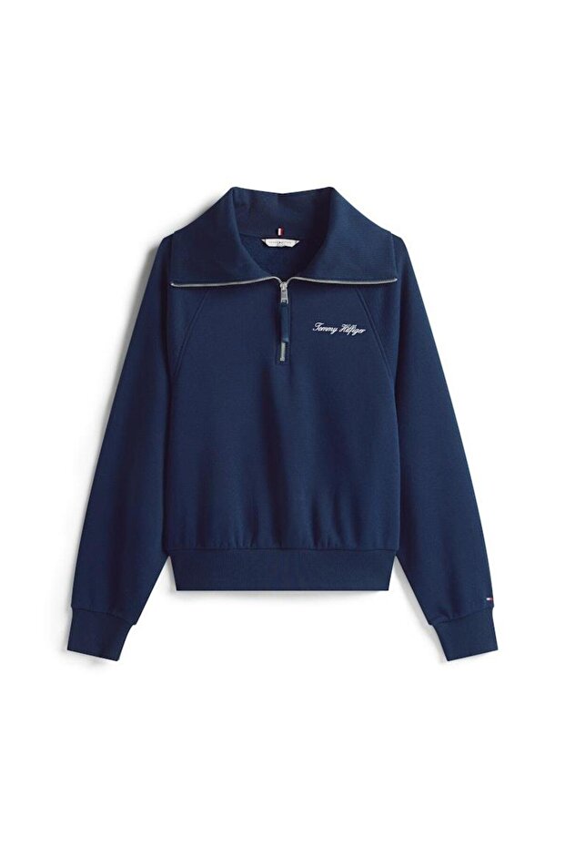 CLASSIC SCRIPT FLEECE HALF-ZIP - 5