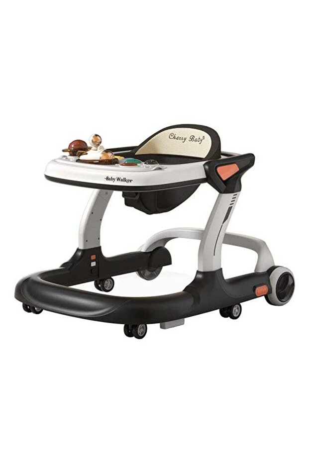 Multifunctional Baby Walker - Beige - 1
