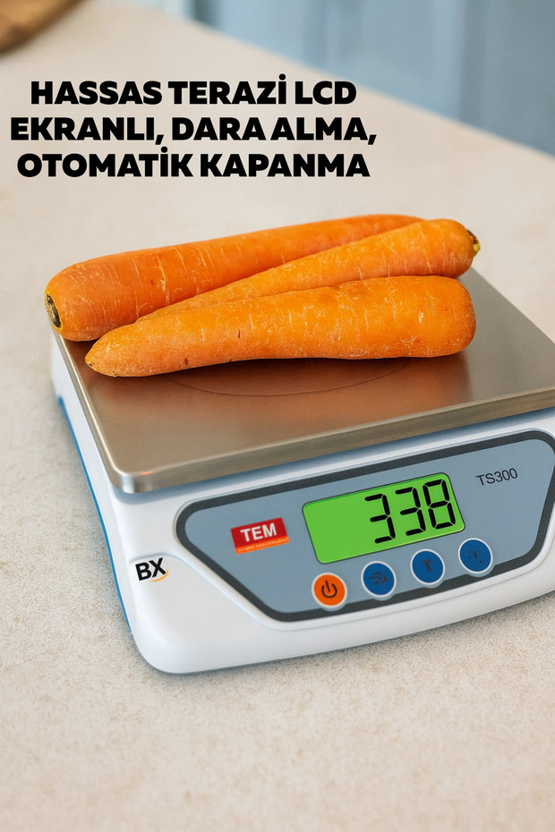 Precision Digital Scale Kitchen Scale with Lcd Display, Tare Function and Automatic Shut-Off - 1