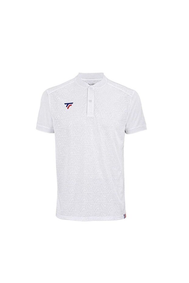 Team Mesh Polo White Men's Tennis T-Shirt 22Mepowh32