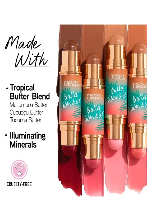 Butter Glow & Go Multiuse Stick-Beach Bum Plum - 5