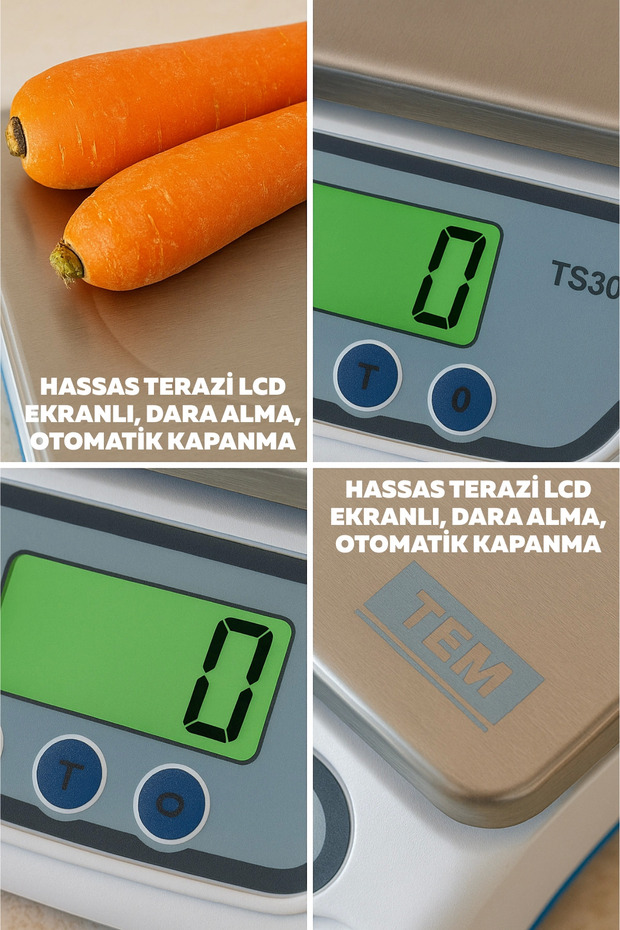 Precision Scale with Lcd Display Auto Power Off, Digital Measuring Instrument with Tare Function - 1