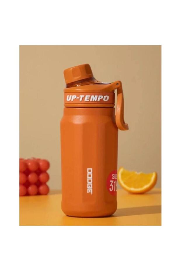 Up Tempo Steel Thermos Flask 520ml Orange