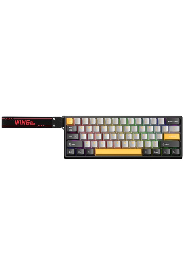 Win60 He Max Manyetik Klavye Rapid Trigger Wing Chun Switch 8000Hz RGB TKL Hot Swap Oyuncu Klav - 4