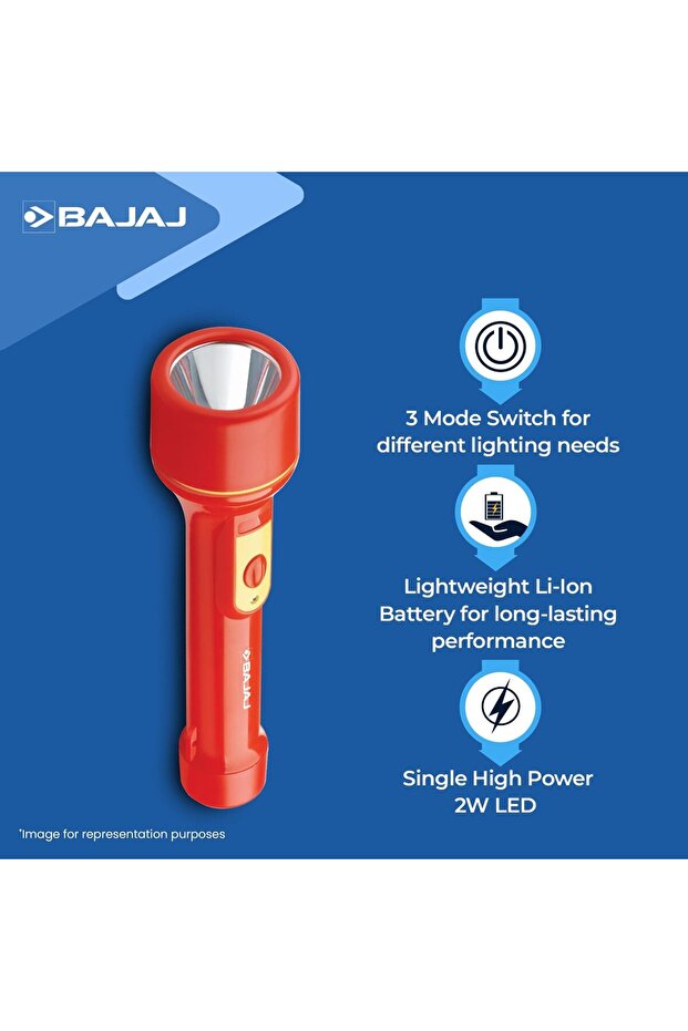 Raftaar Jumbo LED RC Torch (Red)