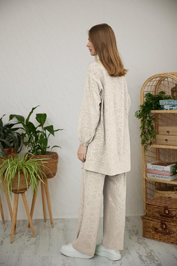 YIRTMACI TAŞLI PAMUKLU TAKIM - 3