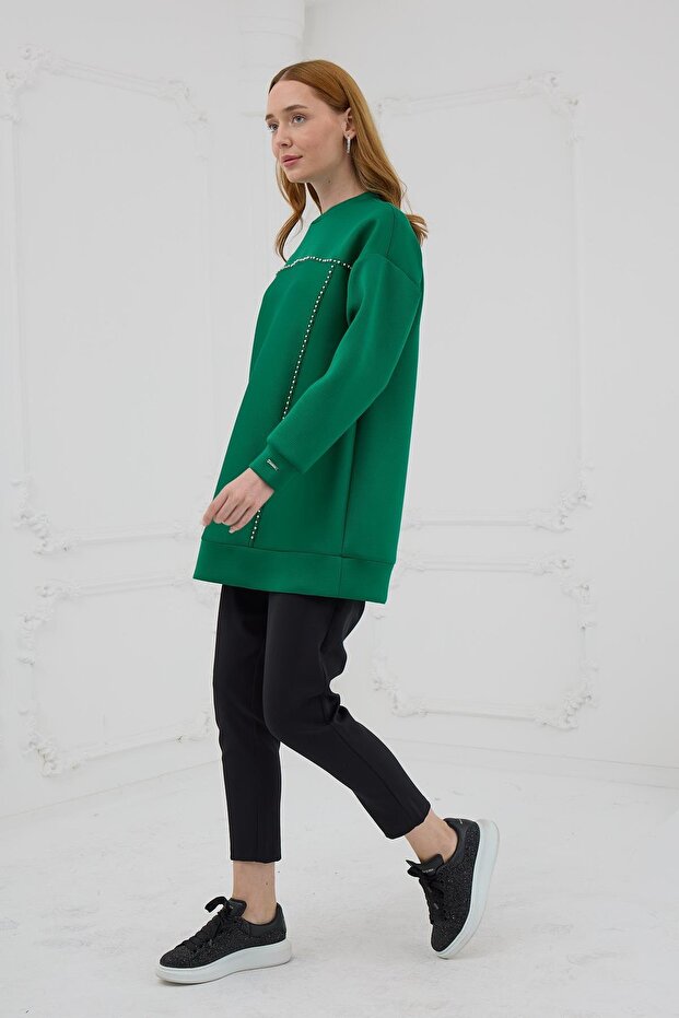 GÜMÜŞ İNCİLİ SCUBA TUNİK - 4