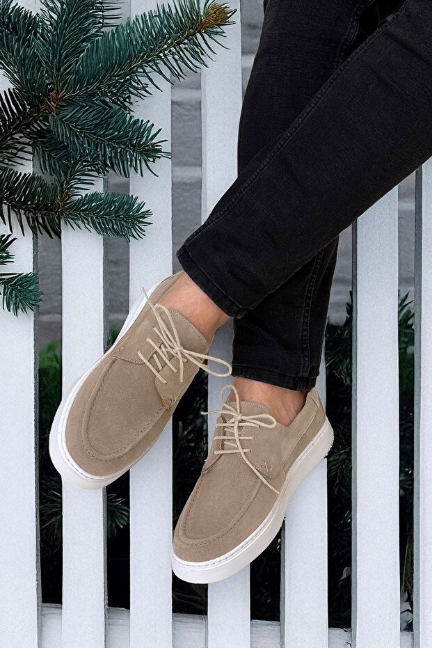 Lace-Up Genuine Leather Lightweight Men's Classic Shoes