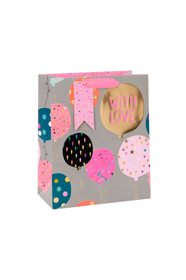 Large Gift Bag - Pink Balloons Collection