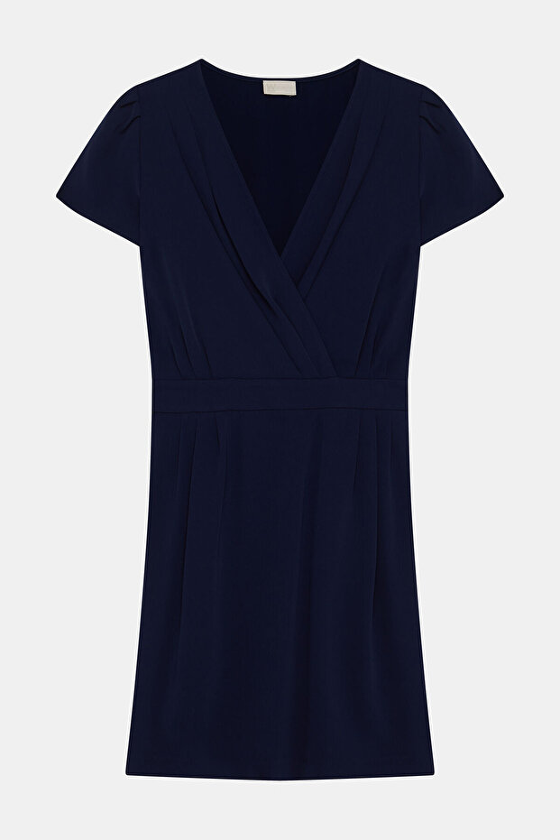 LACİVERT ELBİSE - 1