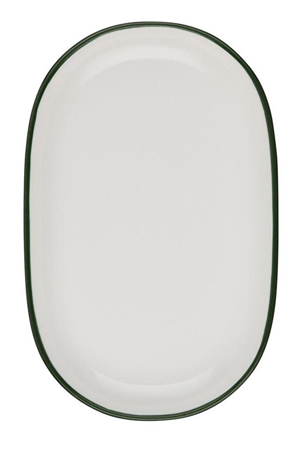 قارب ID Fine Modest Green Magnus البيضاوي الشكل مقاس 14 سم، عبوة من 12 قطعة